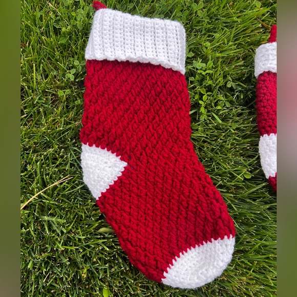 Hand Crocheted Christmas Stocking Bundle! - Picture 2 of 10